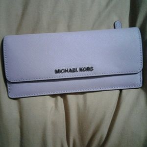 Purple Michael Kors wallet